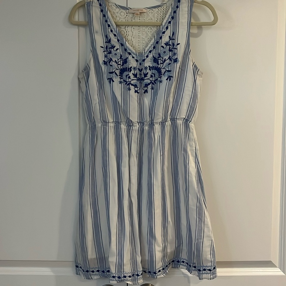 Blue dress